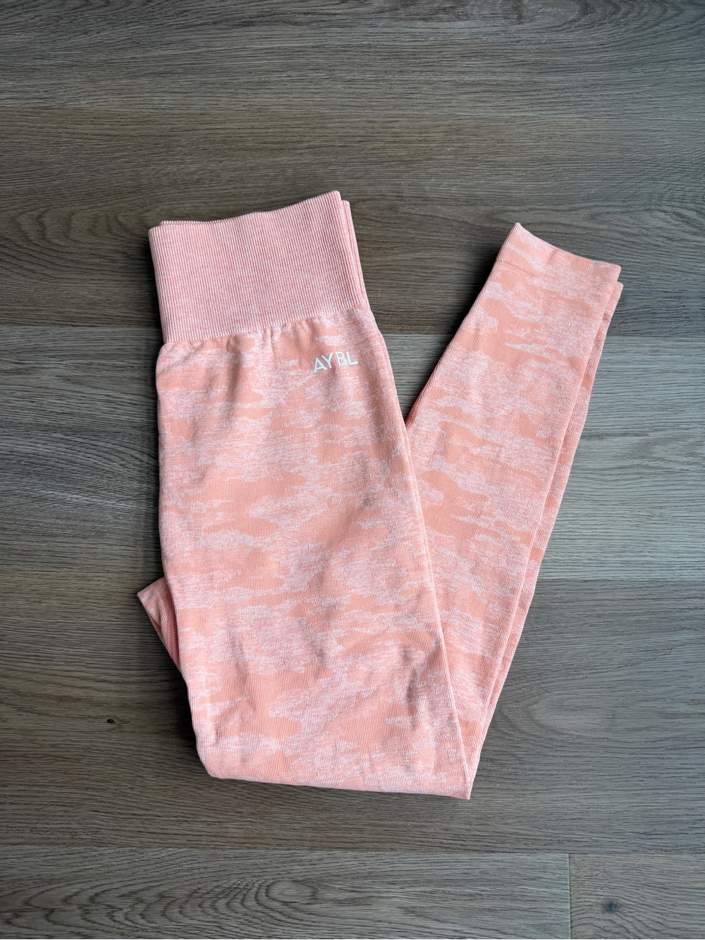 AYBL Camo Seamless Leggings - Peach